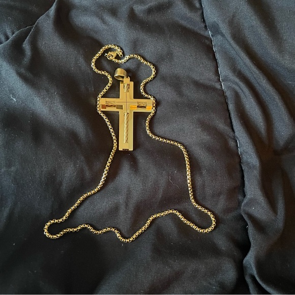 Cross Necklace for Men - Picture 7 of 7